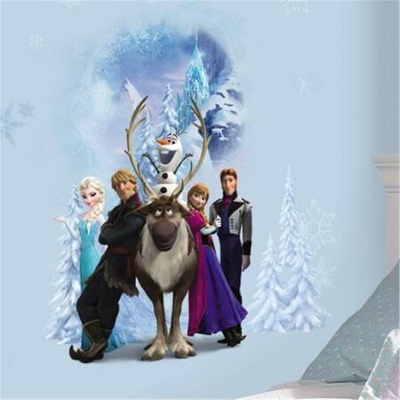 OFFICETOP Isney Frozen Character Winter Burst Peel And Stick Giant Wall Decals OF122809